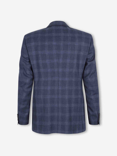 Canali Hombre Barcelona Americana Recta Cuadros color Azul Marino sku 302-003699 01 - Foto 2