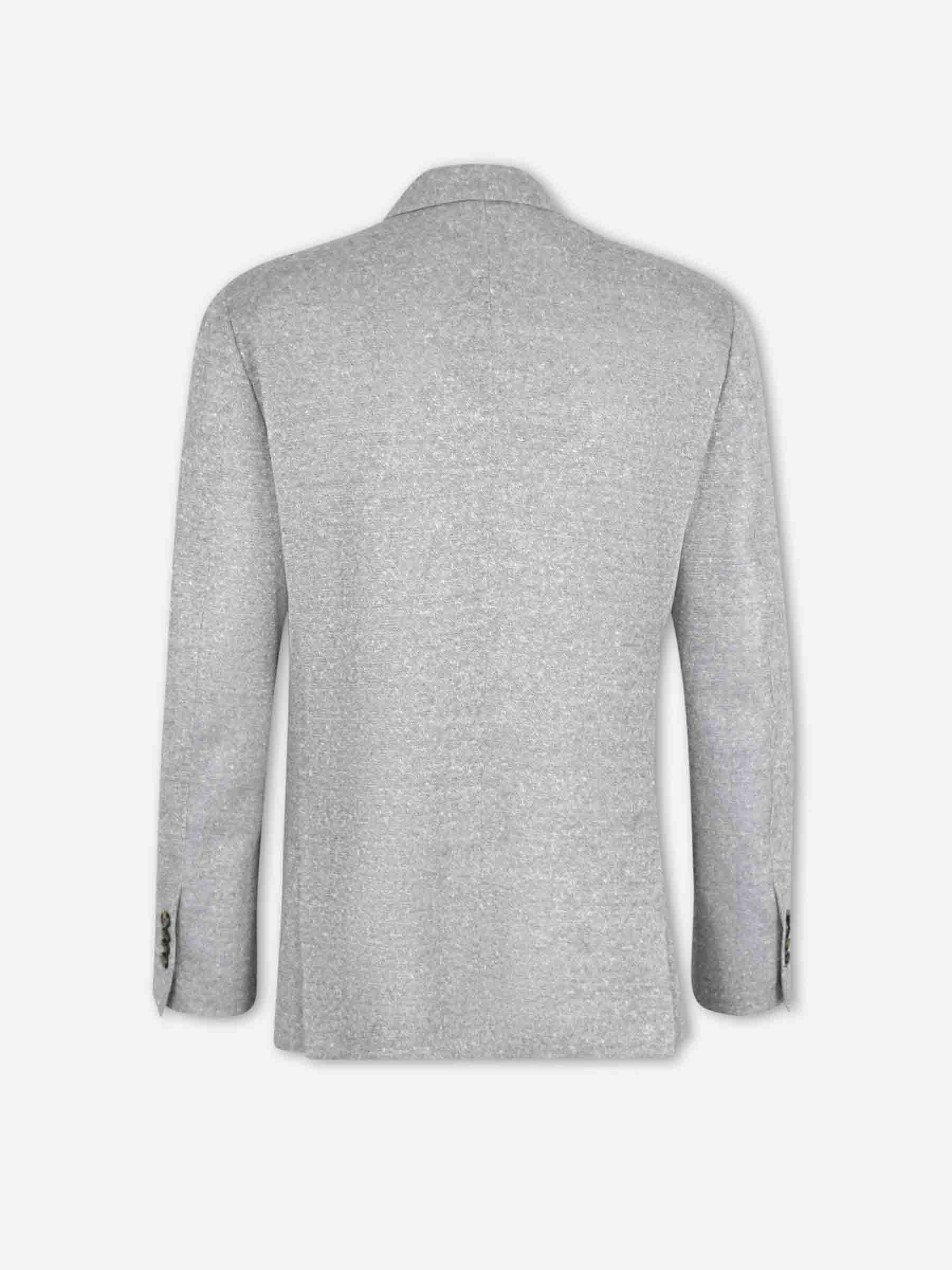 Lardini Hombre Barcelona Americana Recta Lino color Gris sku 302-003700 01 - Foto 2