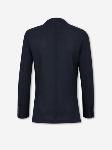 Lardini Hombre Barcelona Americana Recta Algodón color Azul Noche sku 302-003701 01 - Foto 2