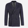 Lardini Hombre Barcelona Americana Cruzada Algodón color Azul Marino sku 302-003702 01 - Foto 1