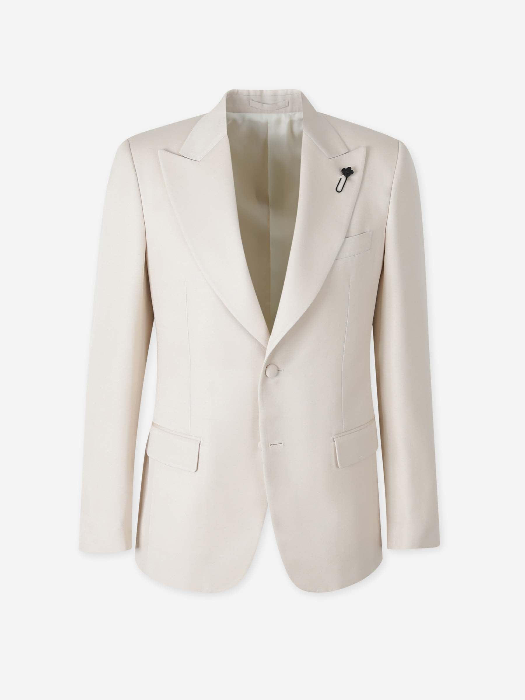 Lardini Hombre Barcelona Americana Recta Clásica color Crema sku 302-003703 01 - Foto 1