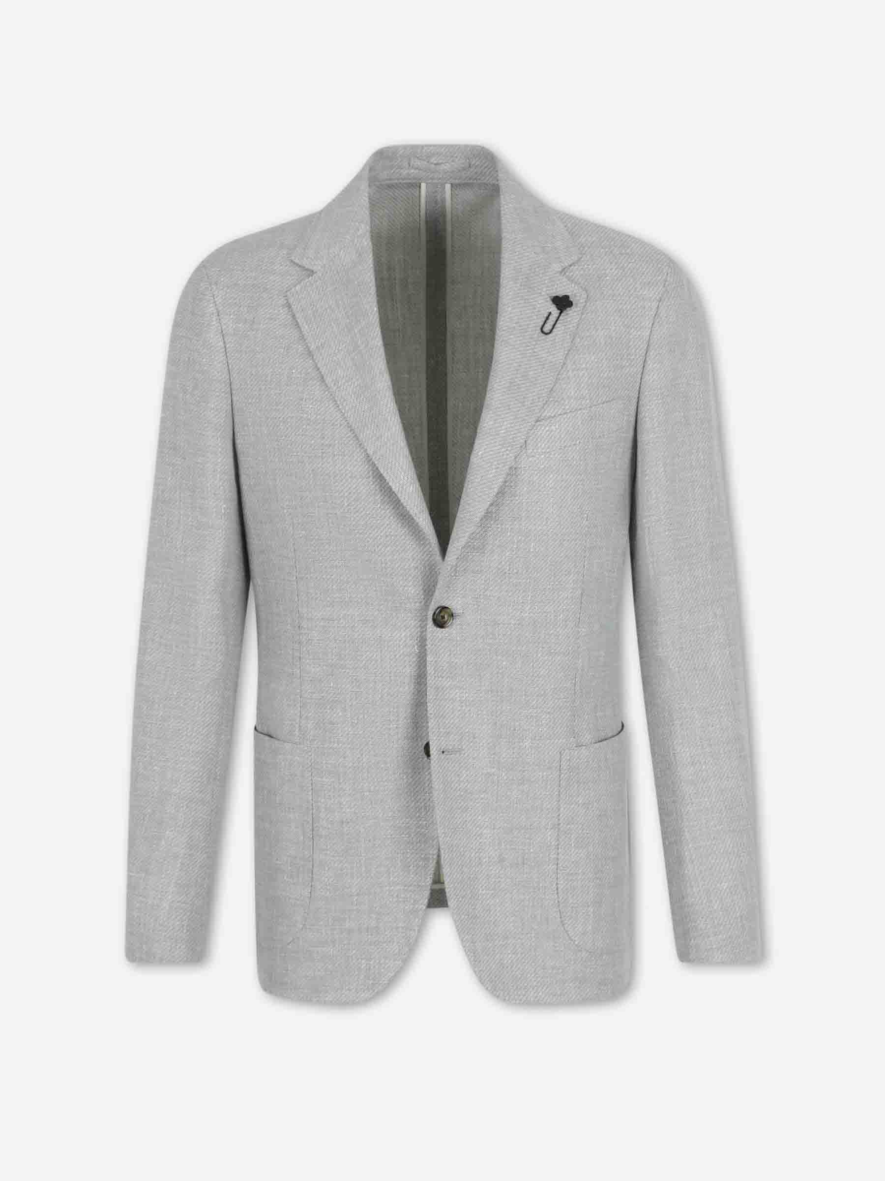 Lardini Hombre Barcelona Americana Recta Lana color Verde Manzana sku 302-003704 01 - Foto 1