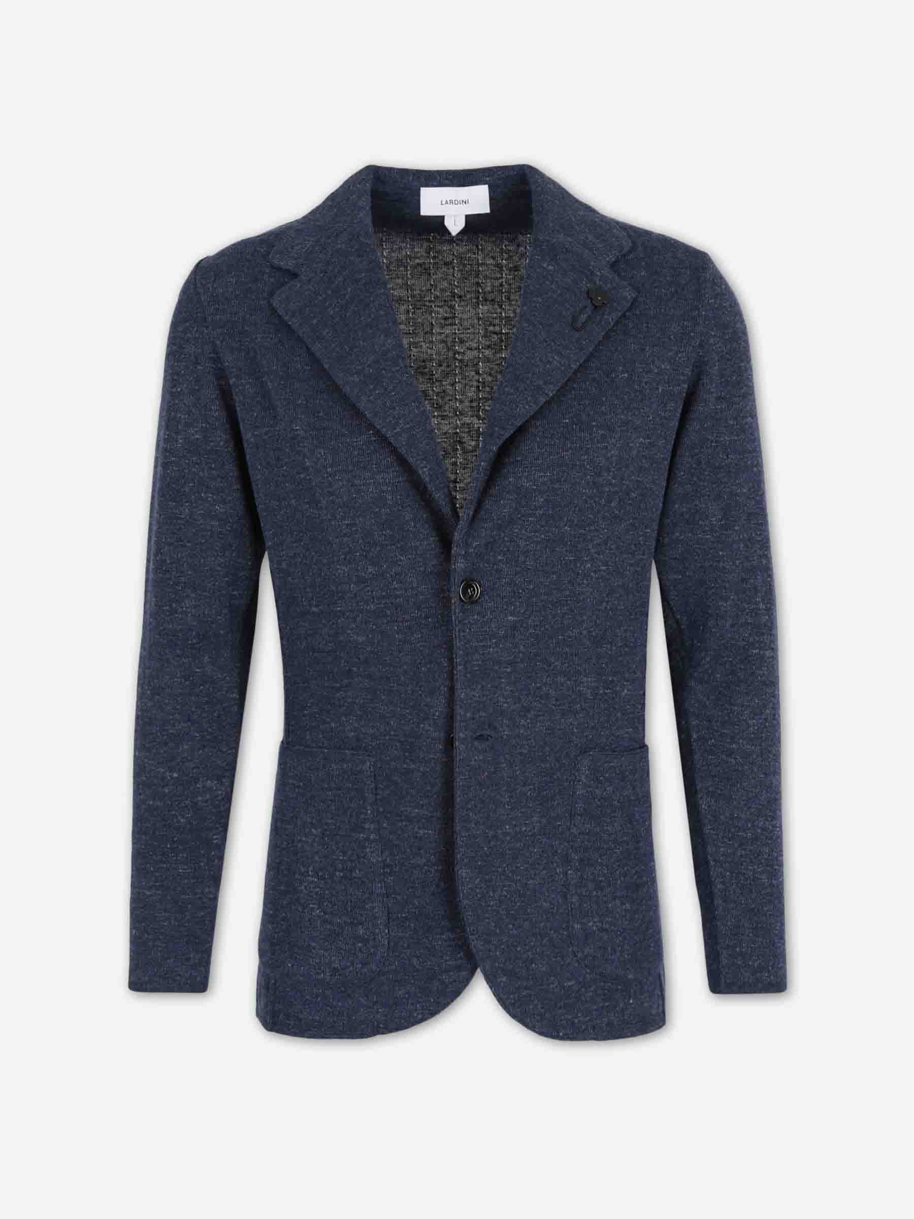 Lardini Hombre Barcelona Americana Recta Punto color Azul Marino sku 302-003705 02 - Foto 1