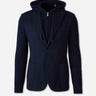Gran Sasso Hombre Barcelona Americana Punto Capucha color Azul Noche sku 302-003709 01 - Foto 1