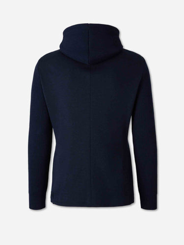 Gran Sasso Hombre Barcelona Americana Punto Capucha color Azul Noche sku 302-003709 01 - Foto 3