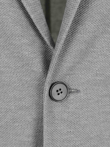 Harris Wharf Hombre Barcelona Americana Recta Algodón color Gris sku 302-003711 02 - Foto 3