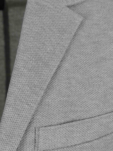 Harris Wharf Hombre Barcelona Americana Recta Algodón color Gris sku 302-003711 02 - Foto 4