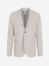 Harris Wharf Hombre Barcelona Americana Recta Algodón color Beige sku 302-003712 01 - Foto 1