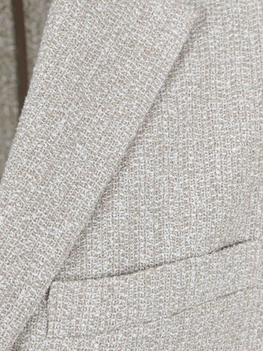 Harris Wharf Hombre Barcelona Americana Recta Algodón color Beige sku 302-003712 01 - Foto 4