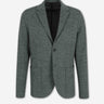 Harris Wharf Hombre Barcelona Americana Recta Lana color Verde Oscuro sku 302-003713 02 - Foto 1