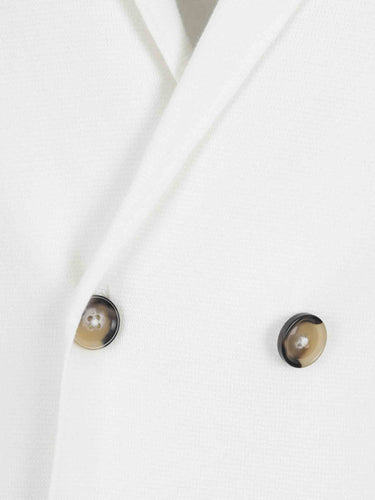Santa Eulalia Hombre Barcelona Americana Cruzada Punto color Blanco sku 302-003714 01 - Foto 4