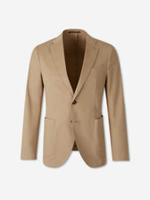 Incotex Hombre Barcelona Americana Recta Algodón color Camel sku 302-003716 01 - Foto 1