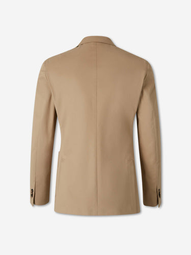 Incotex Hombre Barcelona Americana Recta Algodón color Camel sku 302-003716 01 - Foto 2