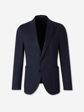 Incotex Hombre Barcelona Americana Recta Algodón color Azul Marino sku 302-003716 02 - Foto 1
