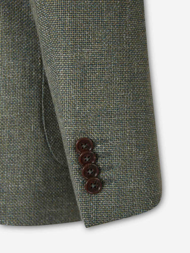 Scabal Hombre Barcelona Americana Recta Kenton color Verde Militar sku 302-003718 02 - Foto 4
