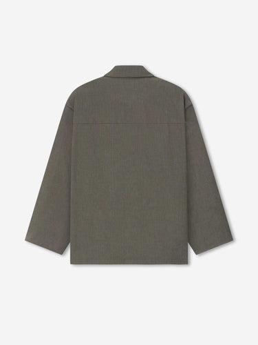 Fear of God Hombre Barcelona Americana Cruzada Oxford color Gris sku 302-003719 01 - Foto 3