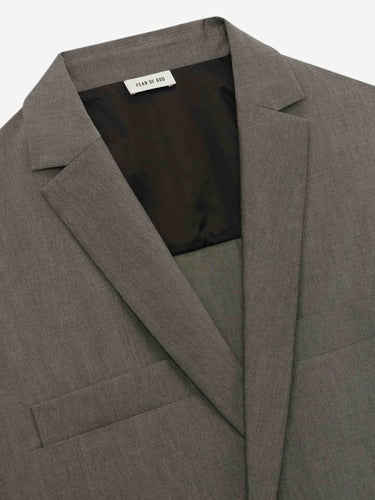 Fear of God Hombre Barcelona Americana Cruzada Oxford color Gris sku 302-003719 01 - Foto 5