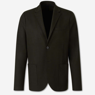 Harris Wharf Hombre Barcelona Americana Ligera Lana color Verde Oscuro sku 302-003720 02 - Foto 1