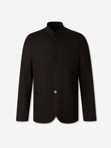 Harris Wharf Hombre Barcelona Americana Recta Mao color Marrón Oscuro sku 302-003721 02 - Foto 1