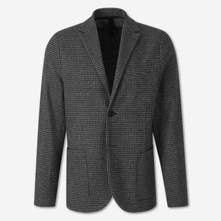 Harris Wharf Hombre Barcelona Americana Recta Estampada color Negro sku 302-003722 01 - Foto 1