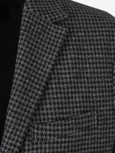 Harris Wharf Hombre Barcelona Americana Recta Estampada color Negro sku 302-003722 01 - Foto 3