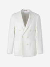 Canali Hombre Barcelona Americana Cruzada color Marfil sku 302-003725 01 - Foto 1