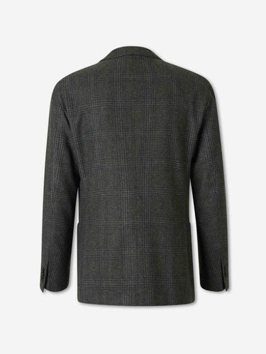 Boglioli Hombre Barcelona Americana Recta Lana color Verde Oscuro sku 302-003733 01 - Foto 2