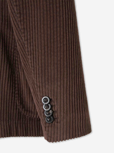 Boglioli Hombre Barcelona Americana Cruzad Pana color Marrón Oscuro sku 302-003737 01 - Foto 4