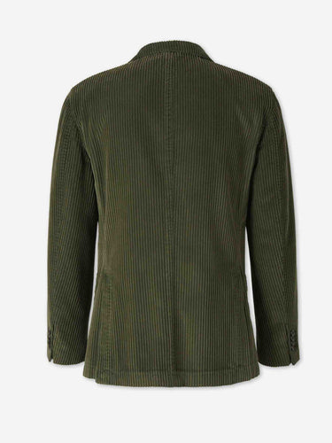 Boglioli Hombre Barcelona Americana Cruzad Pana color Verde Militar sku 302-003738 02 - Foto 2