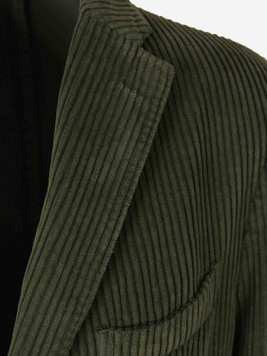 Boglioli Hombre Barcelona Americana Cruzad Pana color Verde Militar sku 302-003738 02 - Foto 3