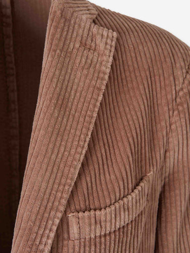 Boglioli Hombre Barcelona Americana Recta Pana color Camel sku 302-003738 03 - Foto 3