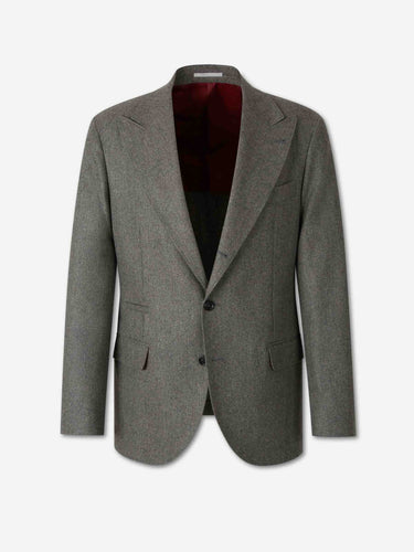Brunello Cucinelli Hombre Barcelona Americana Recta Lana color Gris sku 302-003741 01 - Foto 1