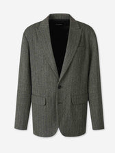 Dsquared2 Hombre Barcelona Americana Recta Estampada color Negro sku 302-003743 01 - Foto 1