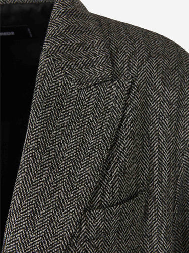 Dsquared2 Hombre Barcelona Americana Recta Estampada color Negro sku 302-003743 01 - Foto 3
