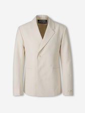 Jacquemus Hombre Barcelona Americana Cruzada Melo color Marfil sku 302-003745 01 - Foto 1