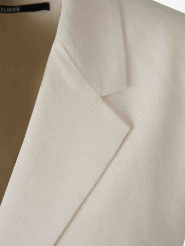 Jacquemus Hombre Barcelona Americana Cruzada Melo color Marfil sku 302-003745 01 - Foto 3