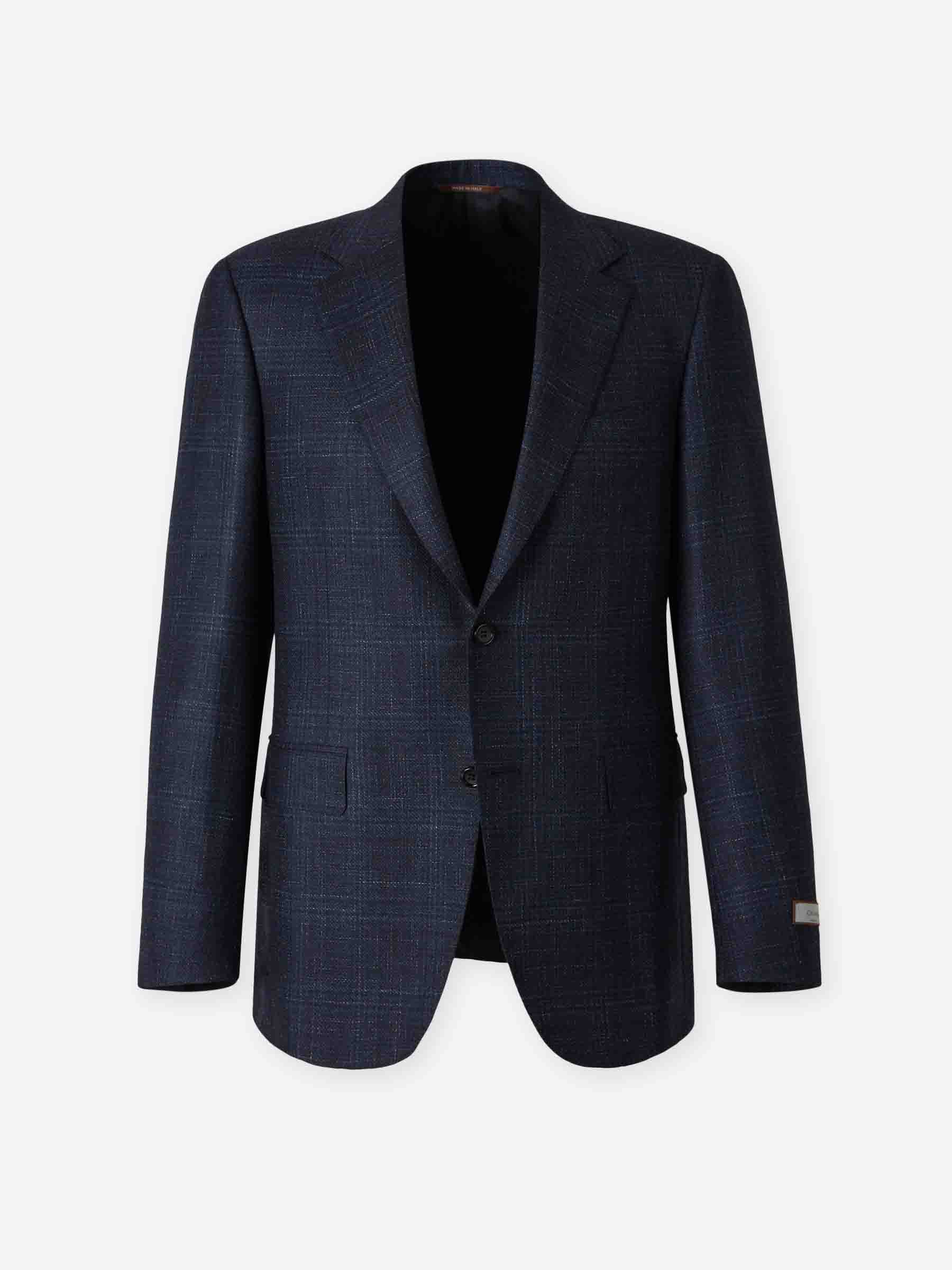 Canali Hombre Barcelona Americana Recta color Azul Marino sku 302-003751 02 - Foto 1
