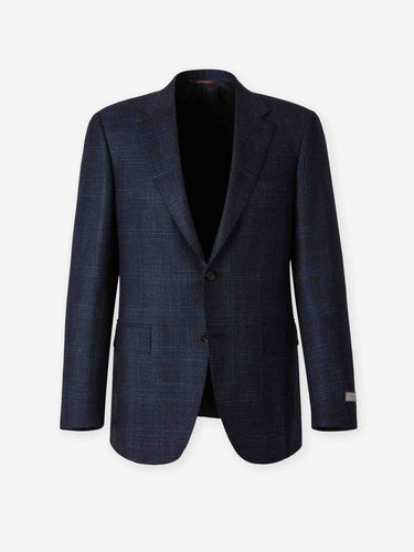Canali Hombre Barcelona Americana Recta color Azul Marino sku 302-003751 02 - Foto 1