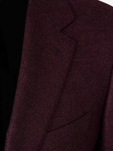 Canali Hombre Barcelona Americana Recta color Burdeos sku 302-003753 01 - Foto 3