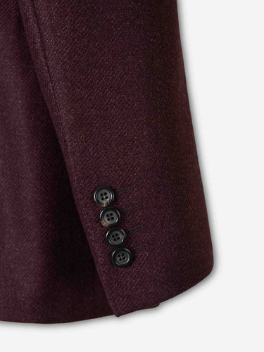 Canali Hombre Barcelona Americana Recta color Burdeos sku 302-003753 01 - Foto 4