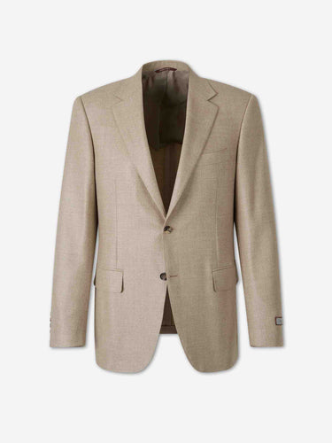Canali Hombre Barcelona Americana Recta color Beige sku 302-003753 02 - Foto 1