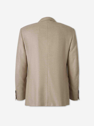 Canali Hombre Barcelona Americana Recta color Beige sku 302-003753 02 - Foto 2