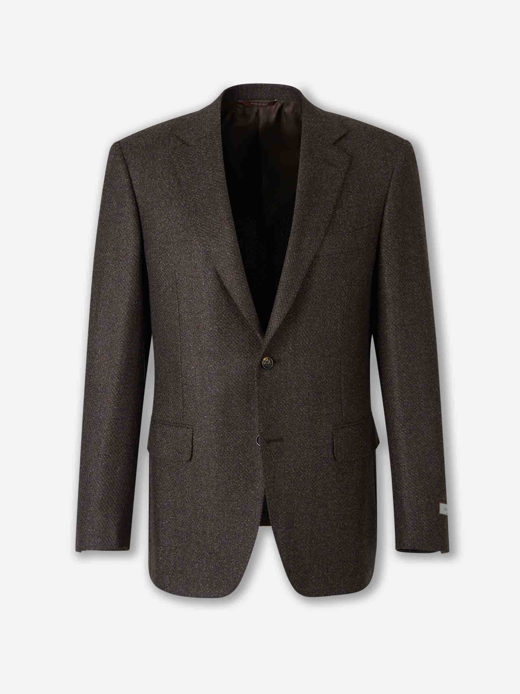 Canali Hombre Barcelona Americana Recta color Marrón Oscuro sku 302-003754 01 - Foto 1