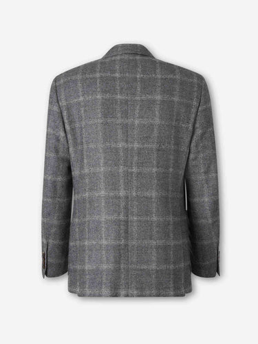 Canali Hombre Barcelona Americana Recta color Gris sku 302-003755 01 - Foto 2