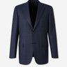 Brioni Hombre Barcelona Americana Recta Cuadros color Azul Marino sku 302-003758 01 - Foto 1