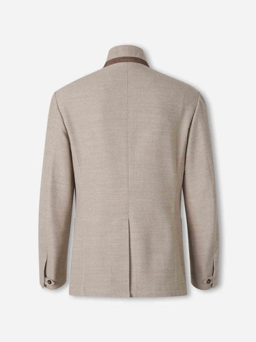Canali Hombre Barcelona Chaqueta Casual Lana color Beige sku 302-003761 01 - Foto 2