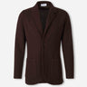 Lardini Hombre Barcelona Cárdigan Estilo Americana color Marrón Oscuro sku 302-003765 01 - Foto 1