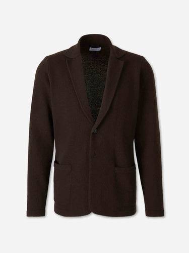 Santa Eulalia Hombre Barcelona Cárdigan Lana Merino color Gris Antracita sku 302-003770 02 - Foto 1