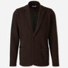 Santa Eulalia Hombre Barcelona Cárdigan Lana Merino color Gris Antracita sku 302-003770 02 - Foto 1