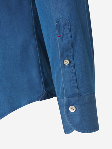 Santa Eulalia Hombre Barcelona Camisa Diseño Denim color Azul Denim Oscuro sku 531-005916 01 - Foto 4